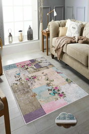 Conceptum Alfombra Multicolor 50 x 80 cm con Impresión 3D